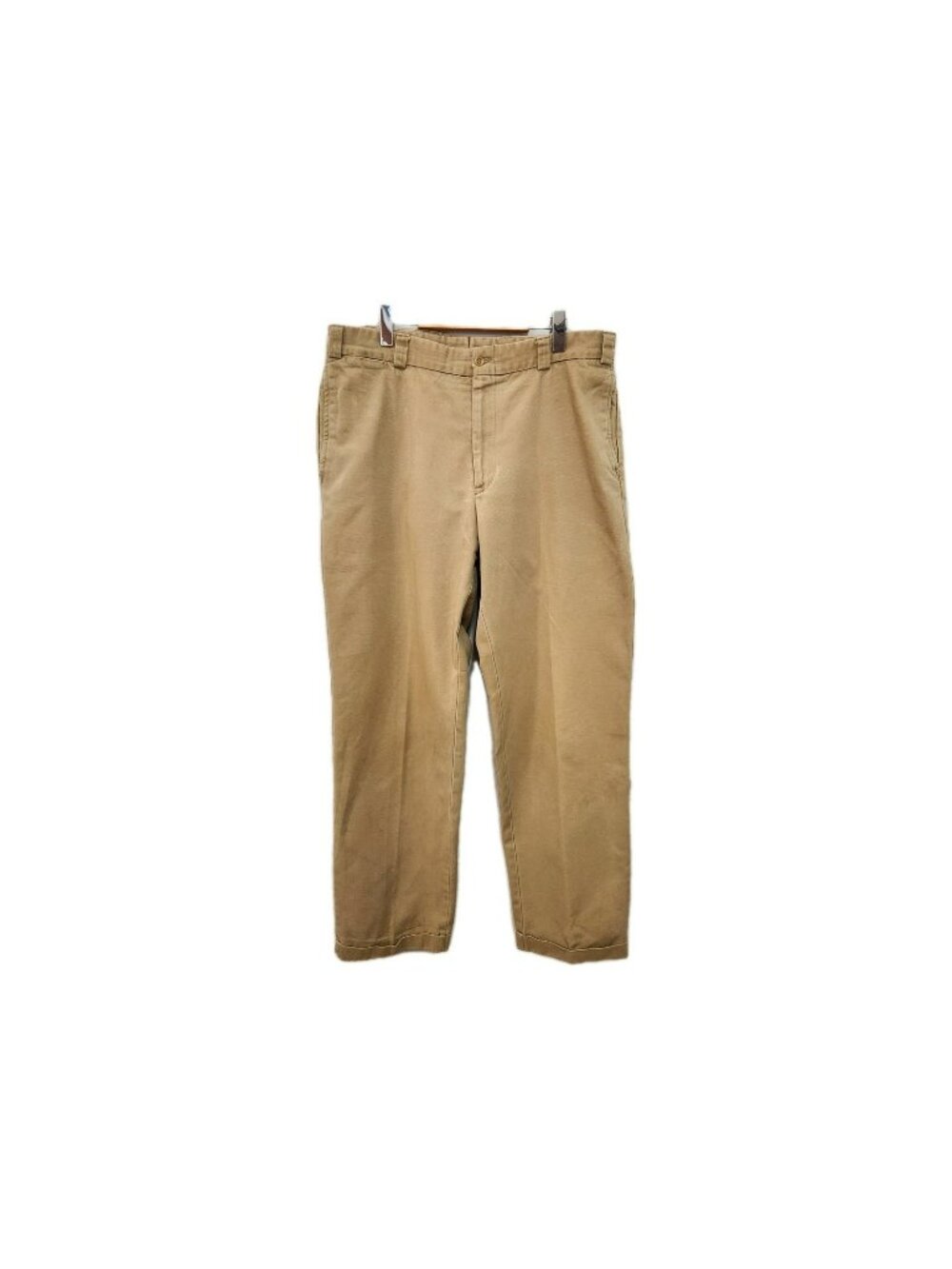 Vtg Bills Khakis Twill Chino Pants Mens 38x33 Classic Fit Cuffed 90s Made In USA